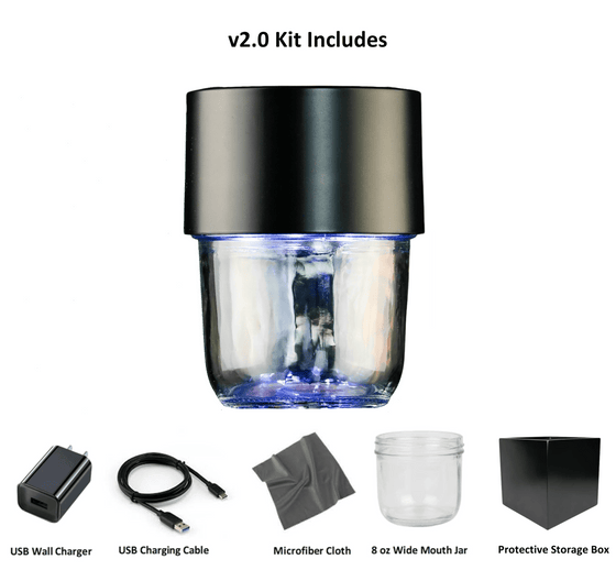 Magnified Light Displays for Mason Jars Kit v2.0 by MasonBrite